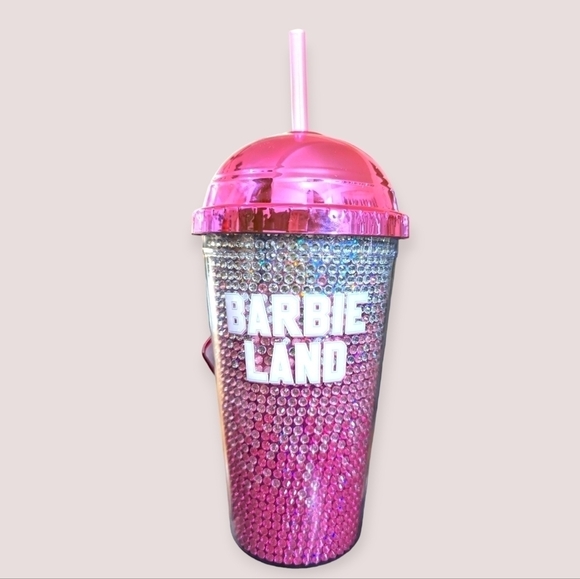 New Barbie The Movie Tumbler Primark Barbie Land Straw Cup Barbie Tumbler - Picture 3 of 8